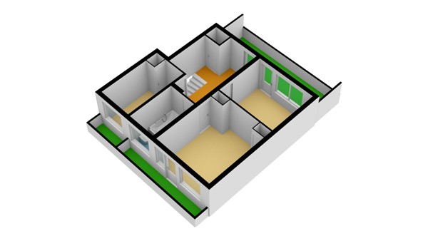 Floorplan - Schieweg 86c, 3038 BA Rotterdam